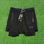 Short Under Armour Dry Fit - Masculino - (aquecedor Interno) - PRETO - UA09