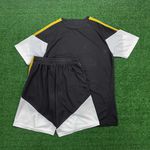 Conjunto Camisa e Short Flamengo Treino Comissão Técnica 2026 - MARROM - Masculino