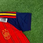 Camisa Espanha Home I 2026 – Vermelha – Copa do Mundo – Torcedor Masculina