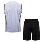 Conjunto Treino Regata + Short Real Madrid 23/24 - Branco