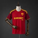 Camisa Roma Home I 26/27 – Vermelha e Amarela – Torcedor Masculina