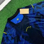 (JORDAN GRANDE) Camisa Brasil Away II 26/27 - Azul e Preta - Jogador Masculina