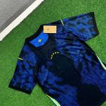(JORDAN GRANDE) Camisa Brasil Away II 26/27 - Azul e Preta - Jogador Masculina