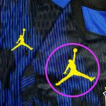 (JORDAN GRANDE) Camisa Brasil Away II 26/27 - Azul e Preta - Jogador Masculina