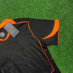 Conjunto Infantil Corinthians Third III 25/26 - Preto e Laranja