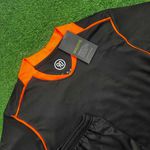 Conjunto Infantil Corinthians Third III 25/26 - Preto e Laranja