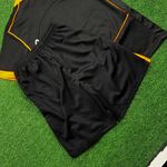 Conjunto Infantil Corinthians Third III 25/26 - Preto e Laranja
