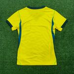 Camisa Brasil Home I 26/27 - Amarela - Feminina