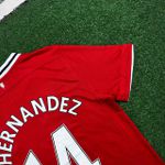 Camisa Retrô Manchester United Home I 11/12 - Hernandez #14 - Vermelha