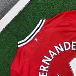 Camisa Retrô Manchester United Home I 11/12 - Hernandez #14 - Vermelha