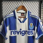Camisa Porto Home I 97/99 - Branca e Azul - Retrô Torcedor Masculina