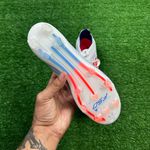 Chuteira Campo Adidas F50 Elite LL (FG) – Branco/Azul