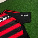 Camisa Flamengo Home I 25/26 com Patrocínios - Torcedor Masculina