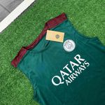 Regata Paris Saint Germain Psg 2024/25 - Verde / Detalhe Vinho