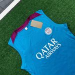 Regata PSG 2024/25 - Azul (detalhes vinho)