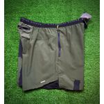Shorts De Treino Unissex Nike Duplo Fitness - Verde ( Militar )