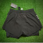 Shorts De Treino Unissex Nike Duplo Fitness - Preto