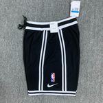 Shorts Nba Brooklyn Nets- Treino Preto