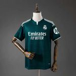 Camisa Real Madrid Away II 26/27 – Verde – Torcedor Masculina