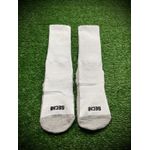 Meia Antiderrapante Esportiva SECHI - Unissex - Branca