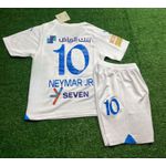 Conjunto Infantil Al-hilal #10 Neymar Jr Home - 23/24 - Branca