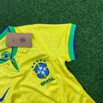 Copa Do Mundo De 2022 Do Brasil - Feminina Amarelo