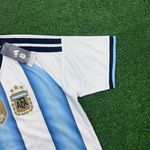 Camisa Argentina Home 26/27 - Torcedor Masculina (Patch)