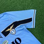 Camisa Retrô Lazio Polo Home I 99/00 – Azul – Torcedor Masculina