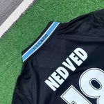 Camisa Retrô Lazio Away II 98/99 – Nedvěd #18 – Preto – Torcedor Masculina