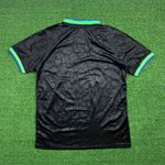 Camisa De Treino Brasil Preta Leopardo - Torcedor Masculina (ESTRELAS VERDE)