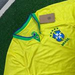 Brasil Copa do Mundo de 2022 - Torcedor Masculina Amarela 