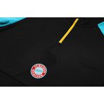 AGASALHO BAYERN DE MUNIQUE MEIO ZÍPER 23/24 - PRETO/AZUL