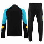 AGASALHO BAYERN DE MUNIQUE MEIO ZÍPER 23/24 - PRETO/AZUL