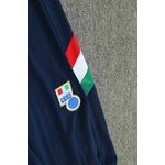Conjunto Agasalho Treino Itália 2023 Meio Zíper - Azul