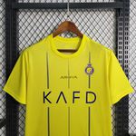 Camisa Al-Nassr FC Home 23-24 Amarela - Torcedor Masculina