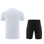 Conjunto De Treino Milan 2023 Camisa + Short - Branco/preto