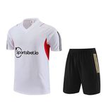 Conjunto Treino Camisa + Short SP 23/24 - Branco/Preto