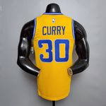 NBA Versão Retrô CURRY #30 Golden State Warriors - Amarela