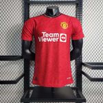 Camisa Manchester United Jogador - 23/24 - Detalhada