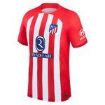 Camisa Atlético de Madrid Home 23/24 -Torcedor Masculina - Vermelho e Branco