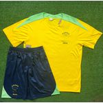 Conjunto Treino Camisa + Short Brasil 2024 - Amarelo
