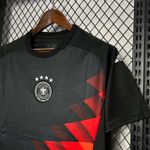 Camisa Seleção Alemanha Pré-Jogo 24/25 - Torcedor Masculino - Preto