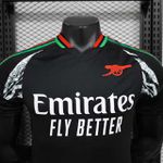CAMISA ARSENAL AWAY II 24/25 JOGADOR - PRETO