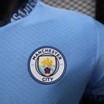 Camisa Manchester City HOME I 24/25 Jogador - Azul
