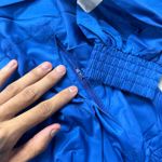 Corta Vento Flamengo 23/24 Meio Zíper - Azul/branco