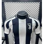 Camisa Juventus Home I 24/25 Jogador - Branco/ Preto