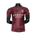 Camisa Manchester City Thrid III 24/25 Jogador - Vinho