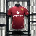 Camisa Manchester United Home I 24/25 Jogador - Vermelho