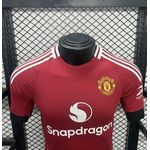 Camisa Manchester United Home I 24/25 Jogador - Vermelho
