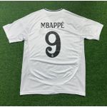 Camisa Real Madrid HOME I 2024/25 Mbappé 9 + Patch - Torcedor Masculino